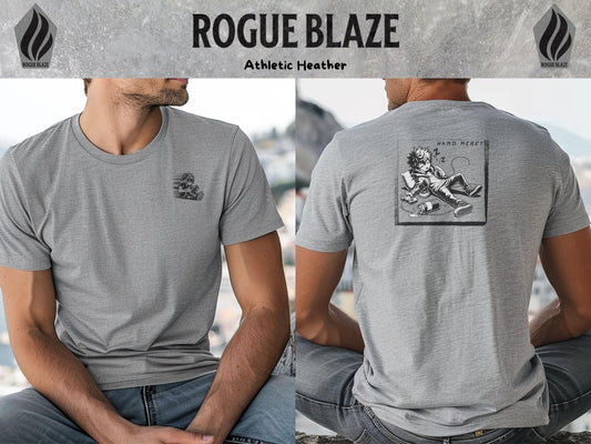 Hard Reset Unisex Tee, Gamer T-Shirt, Retro Video Game Shirt, Casual Gaming Apparel, Perfect Gift for Gamers, Gift for Tech Lovers