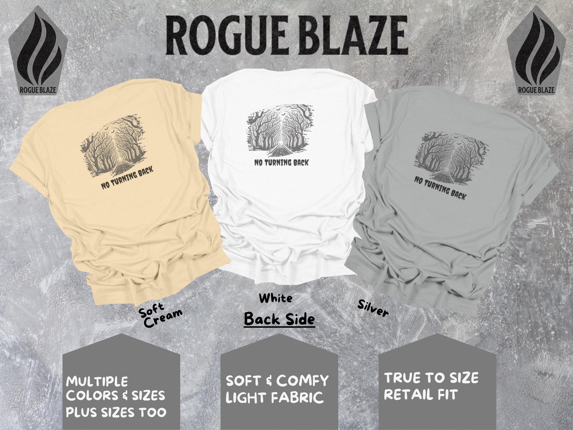 a group of three tshirts with a bear on them