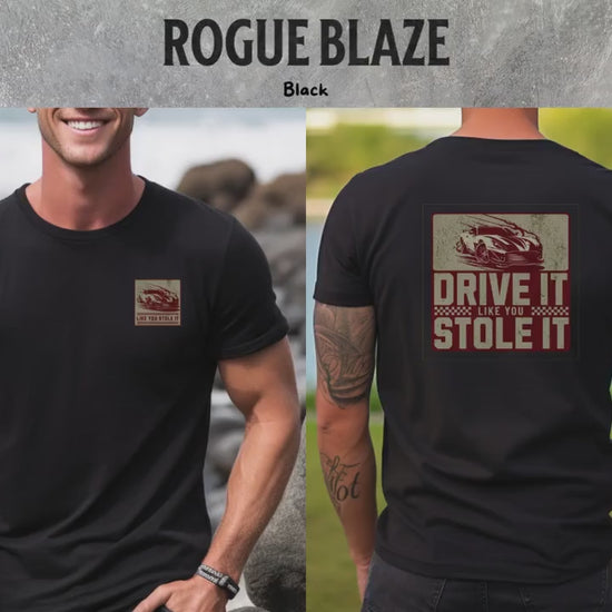 Drive It Like You Stole It Shirt  – Race Car Graphic Tee | Speed Lifestyle Shirt for Men