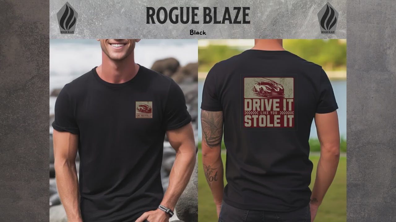 Drive It Like You Stole It Shirt  – Race Car Graphic Tee | Speed Lifestyle Shirt for Men