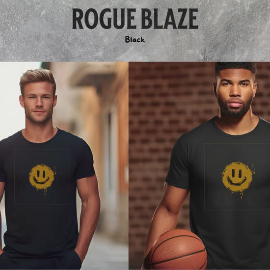 Crazy Smiley Face T-Shirt  – Wild Yellow Emoji Tee | Retro Acid Party Shirt